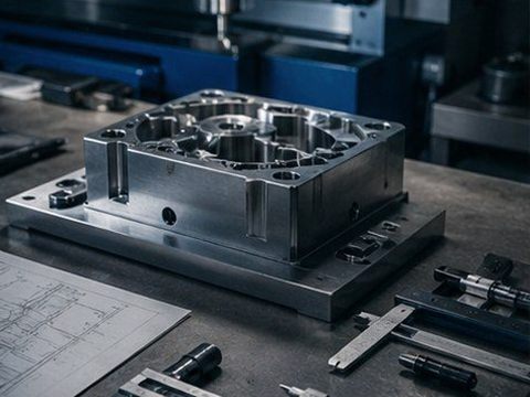 Fertigungsumgebung mit Maschinen