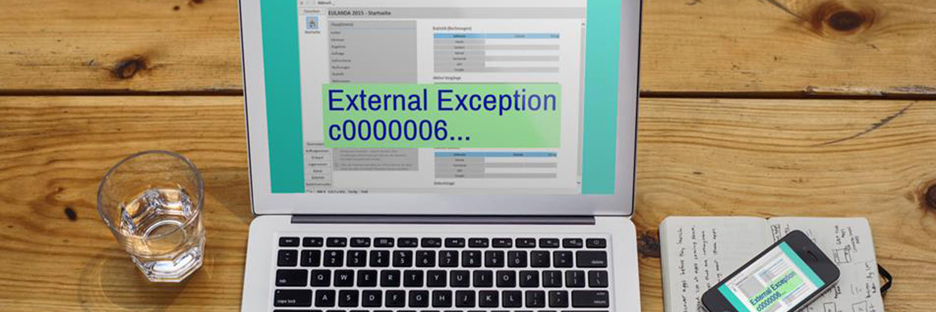Externe Exception C0000006 in EULANDA