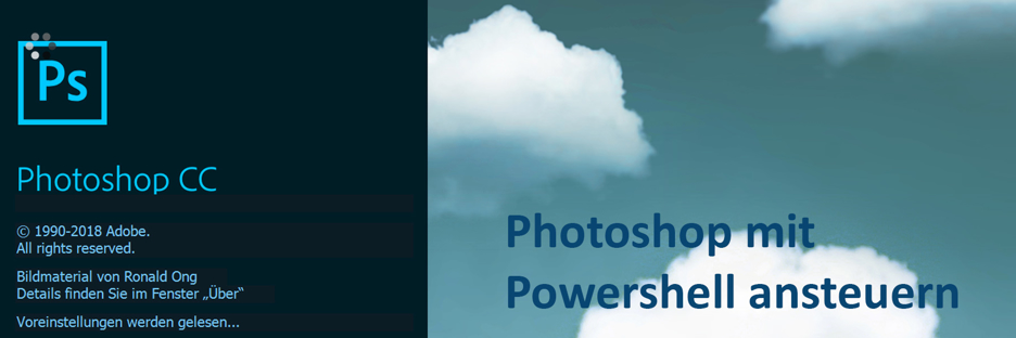 Photoshop API über Powershell-Skript ansteuern