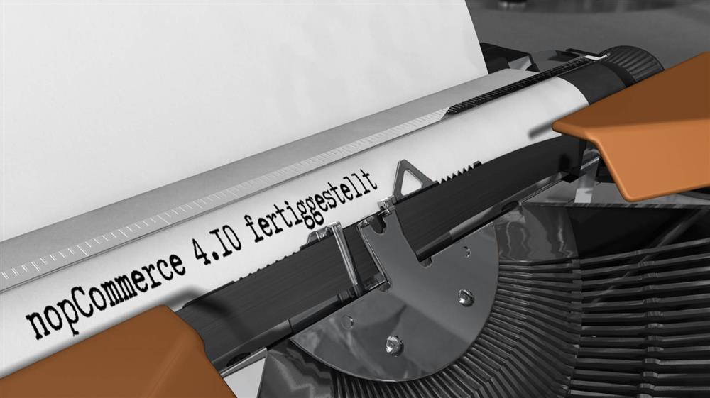 nopcommerce 4.10 fertiggestellt
